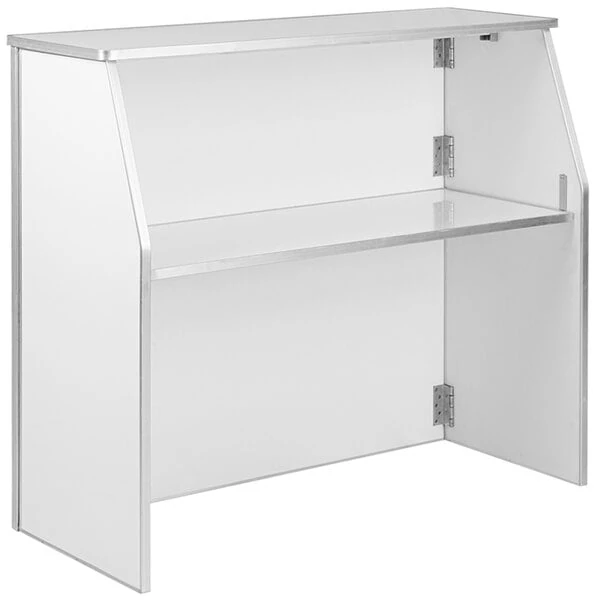 4 Ft. Bar Rental (White/Black)