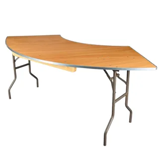 7 Ft. Serpentine Table