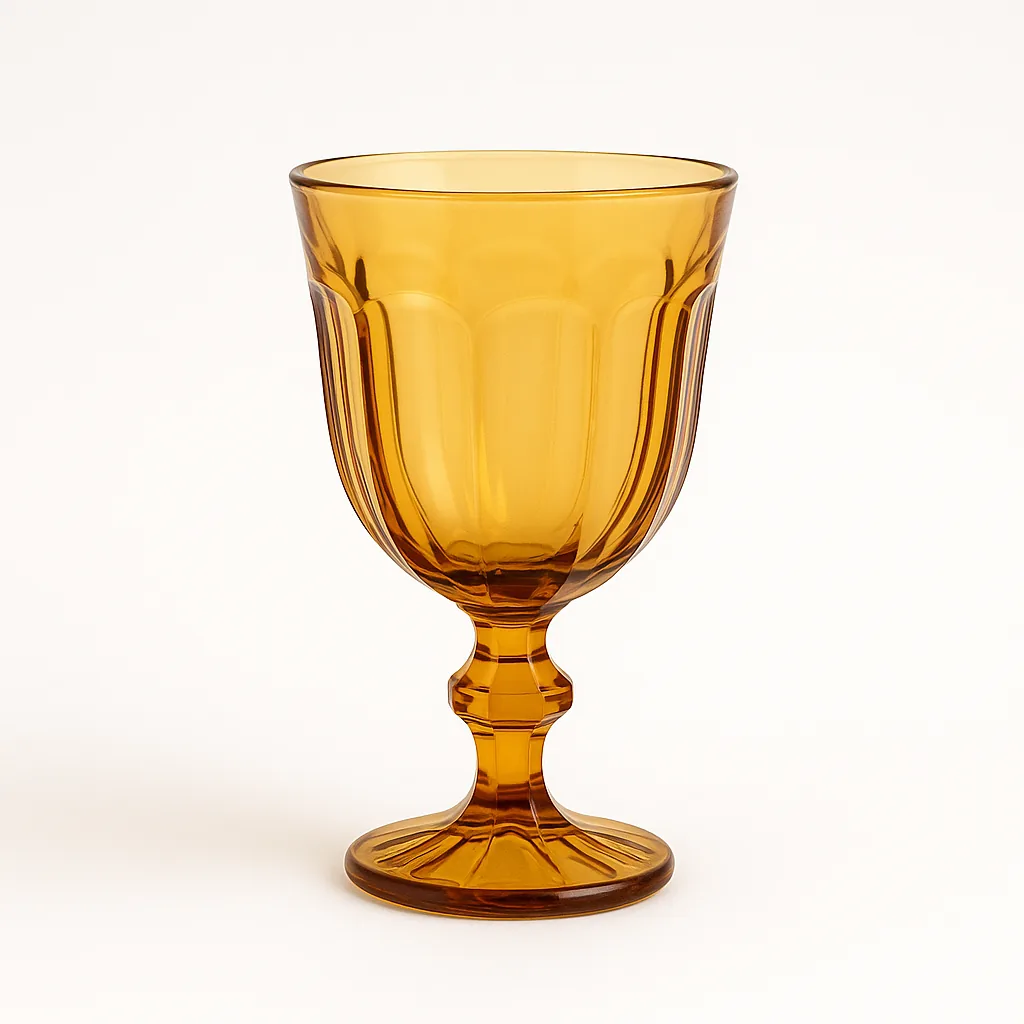 Amber Goblet