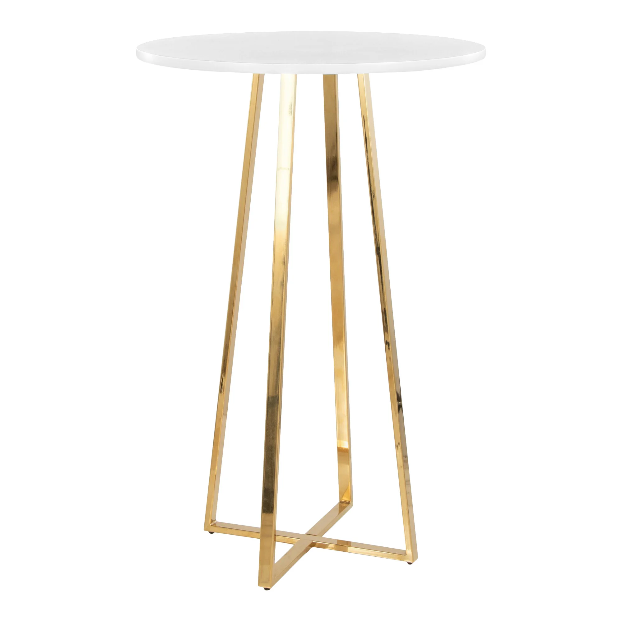 Cosmo White Cocktail Table