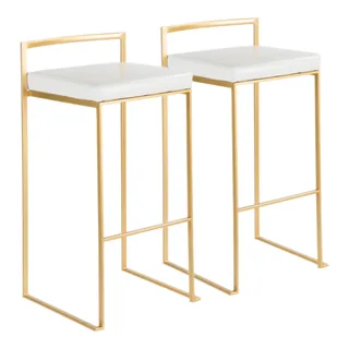 Gold Fuji Barstool