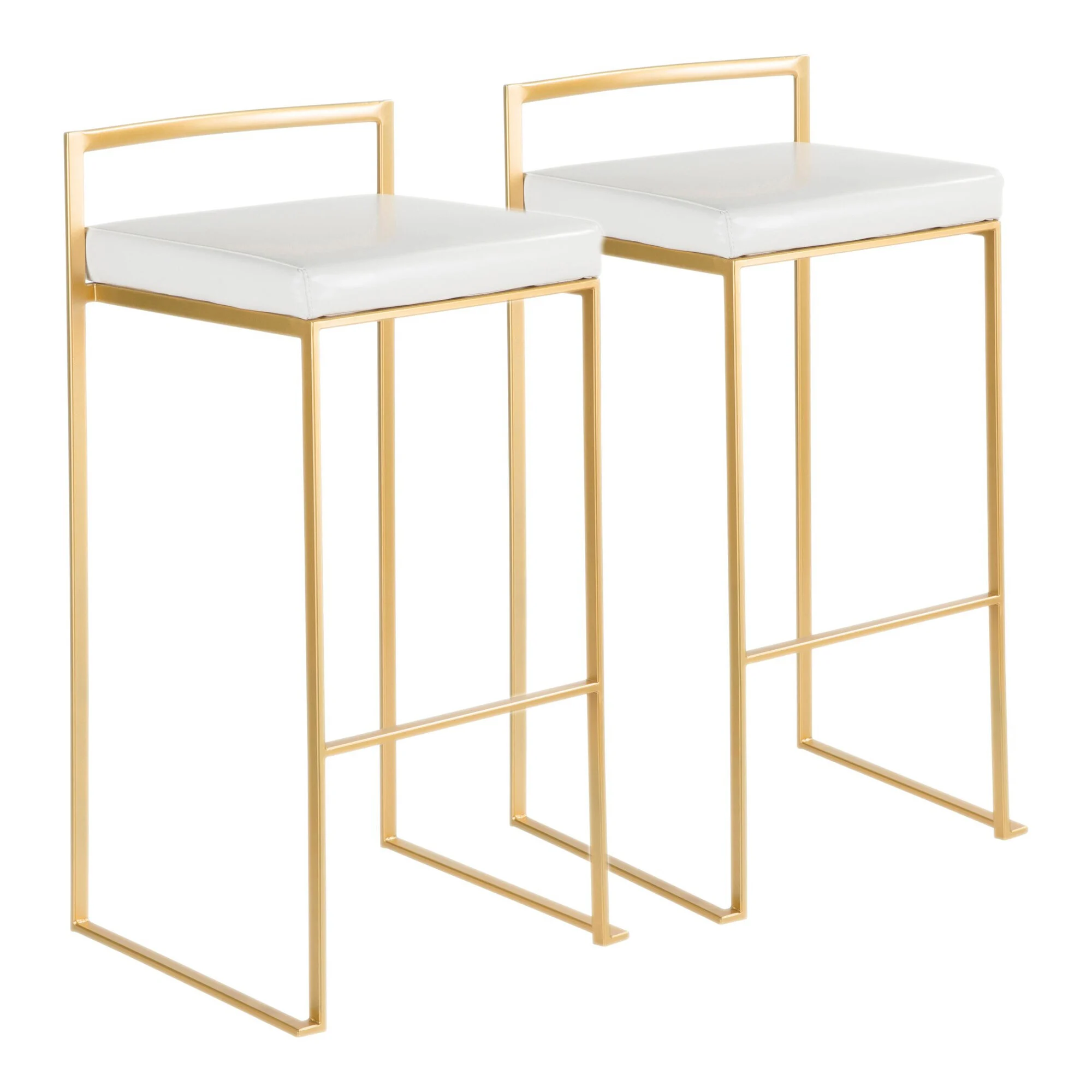Gold Fuji Barstool