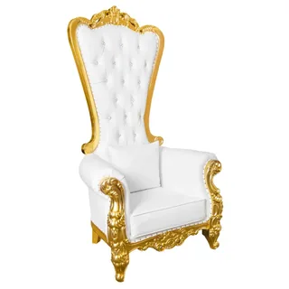 Gold Throne Chair (Single)