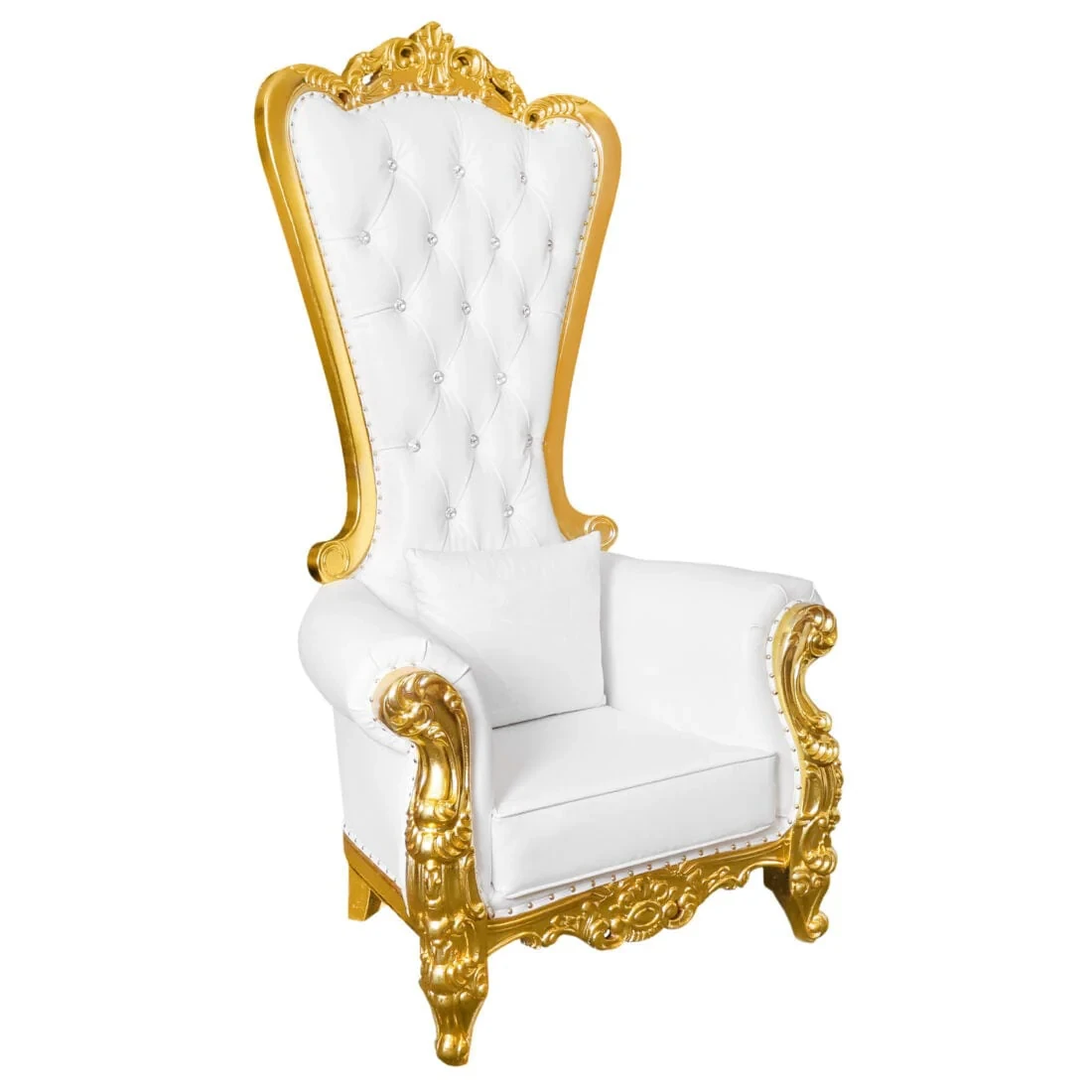 Gold Throne Chair (Single)