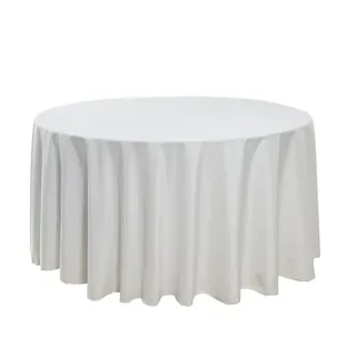 Round Polyester Tablecloth