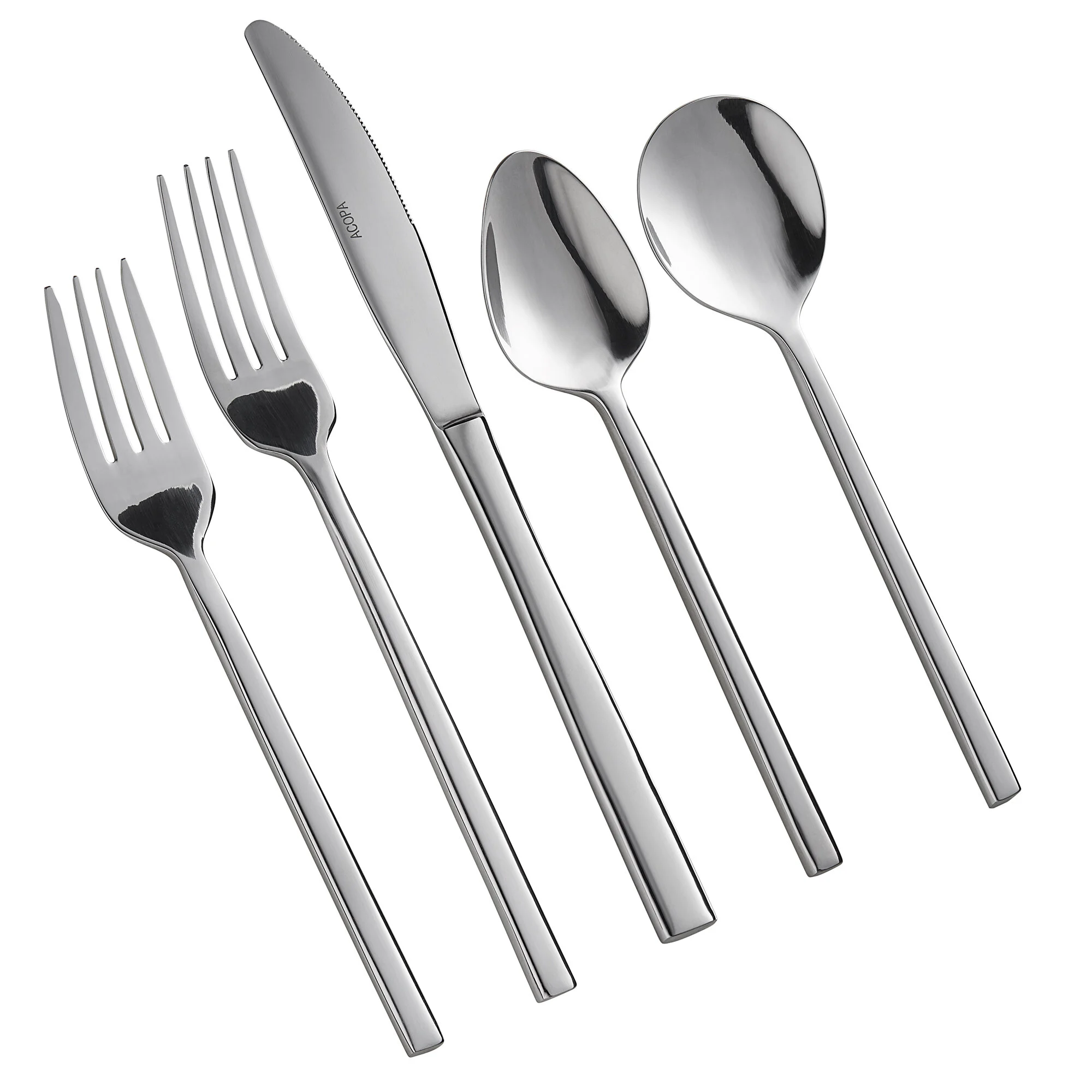 Silver Flatware Set