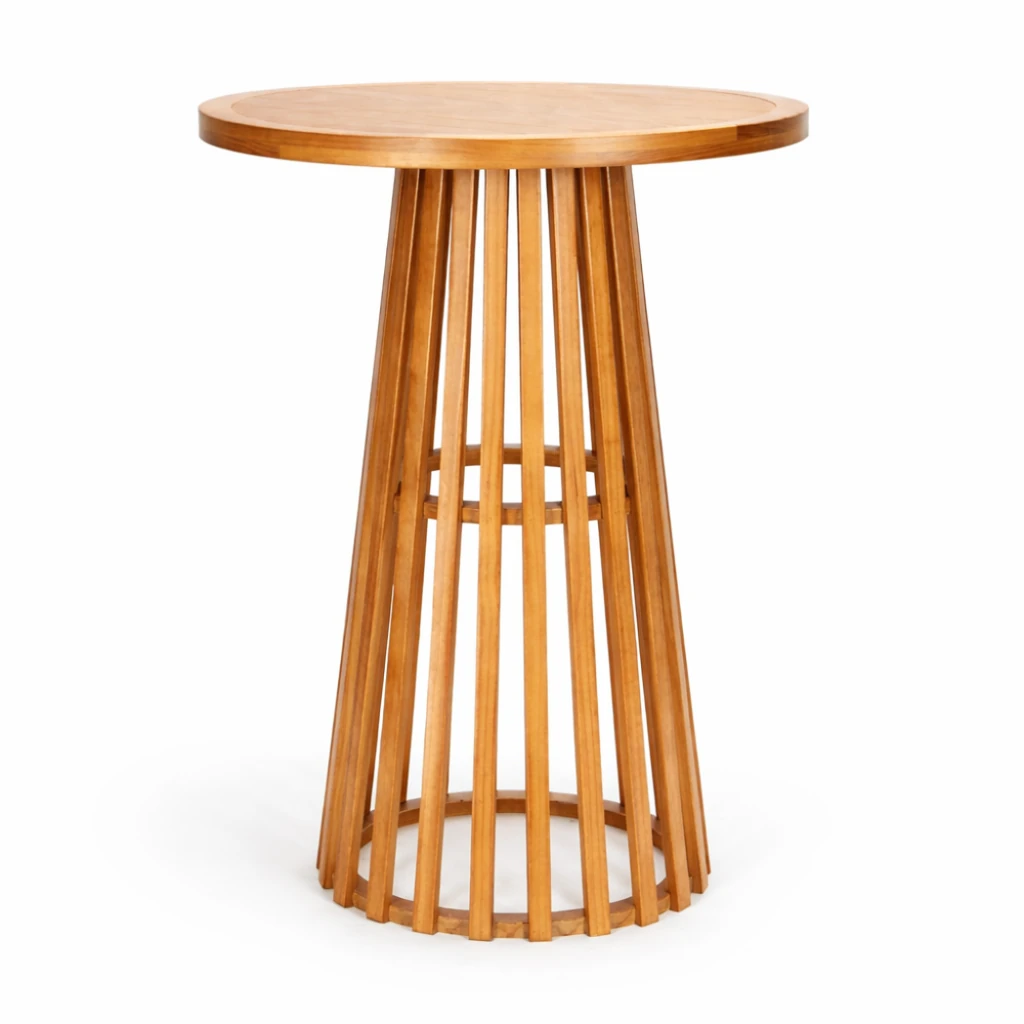 Slatted Cocktail Table