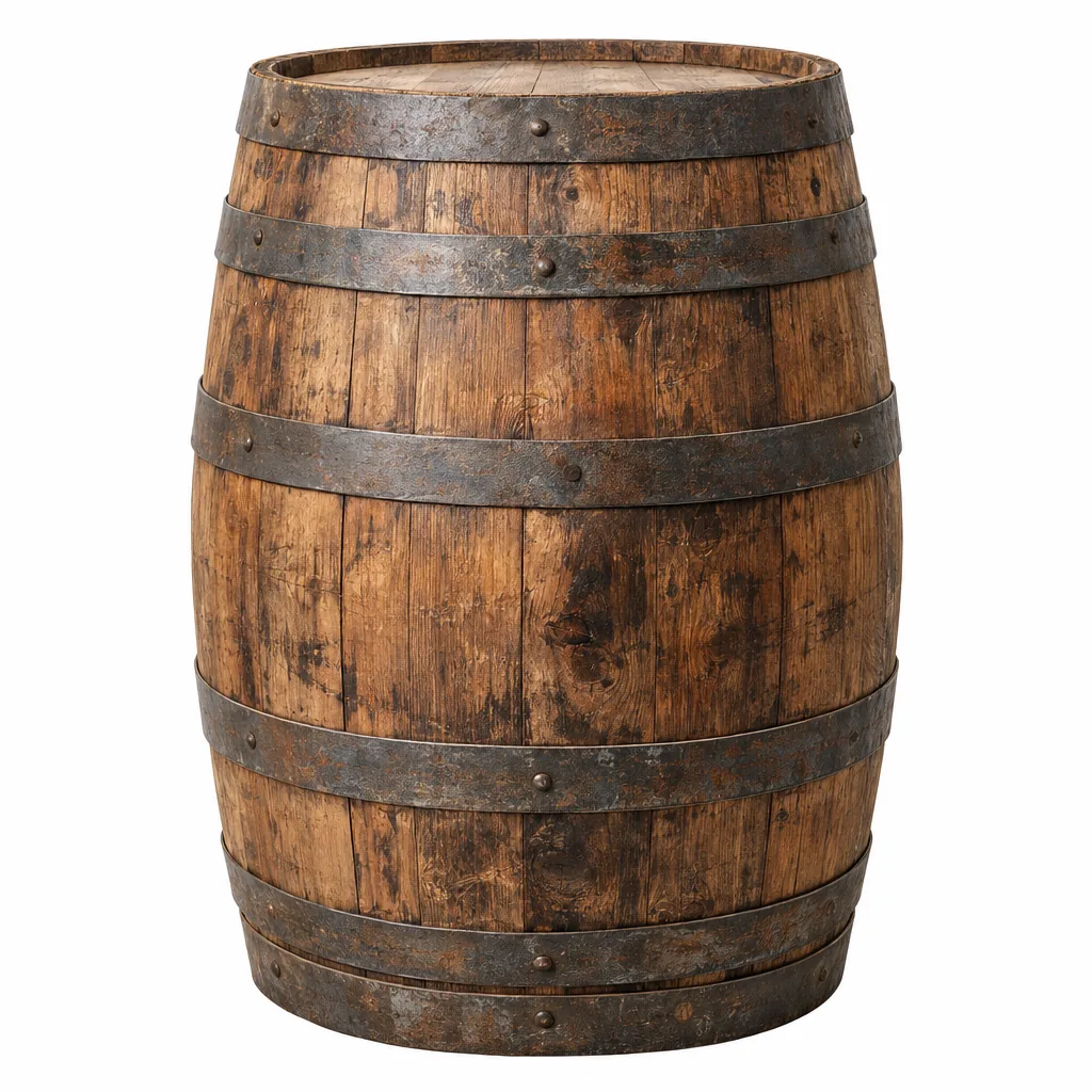Vintage Wine Barrel
