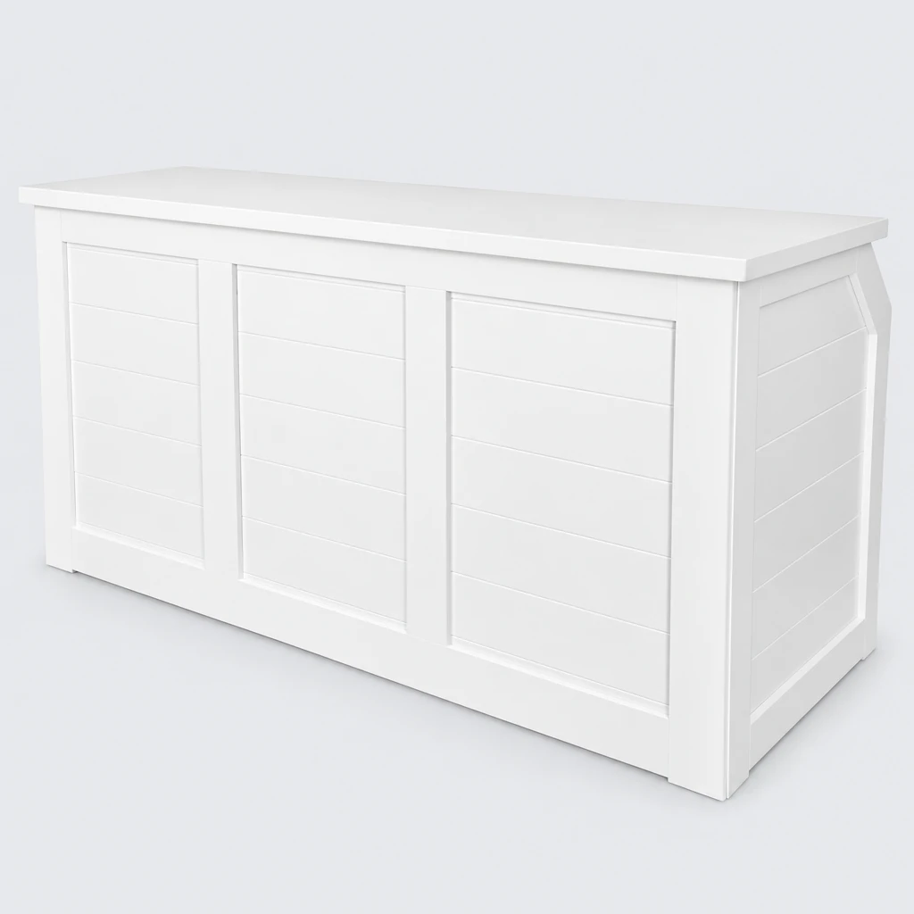 7 ft. White Bar